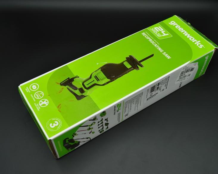 Аккумуляторная сабельная пила Greenworks GD24RS: в хозяйстве пригодится?