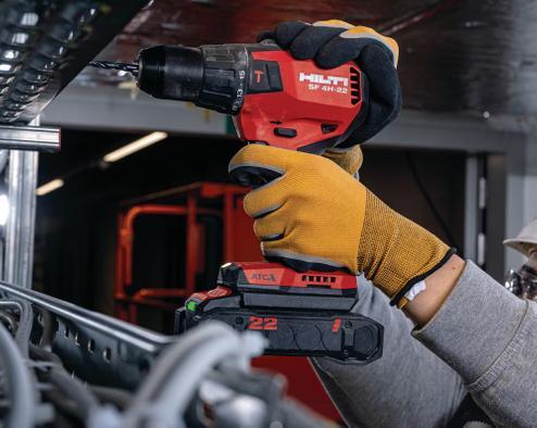 Компания Hilti выпустила аккумуляторную перфораторную дрель SF 4H